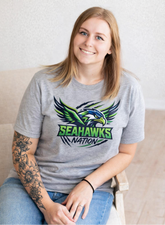 Seahawks Graffiti Bird