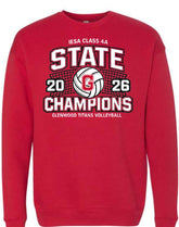 GMS Volleyball State Champions - Crewneck Sweatshirt