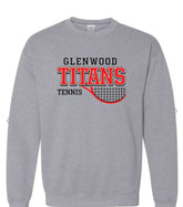 Tennis Logo 4 - CREWNECK Sweatshirts