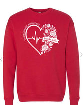 Heart Disease with Flowers