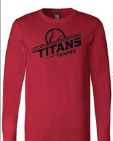 Tennis Logo 3 - LONG SLEEVE tshirt