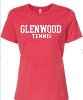 GHS Tennis Logo 6- WOMEN'S Fit