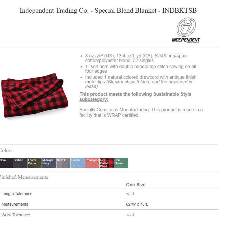 ISBE - Blanket image 1