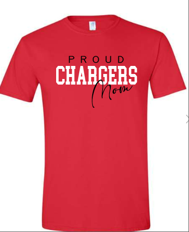 Proud Chargers Mom image 0