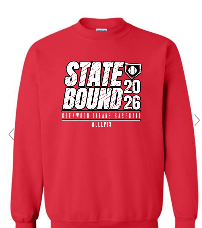 GMS Baseball State Bound - Crewneck Sweatshirt