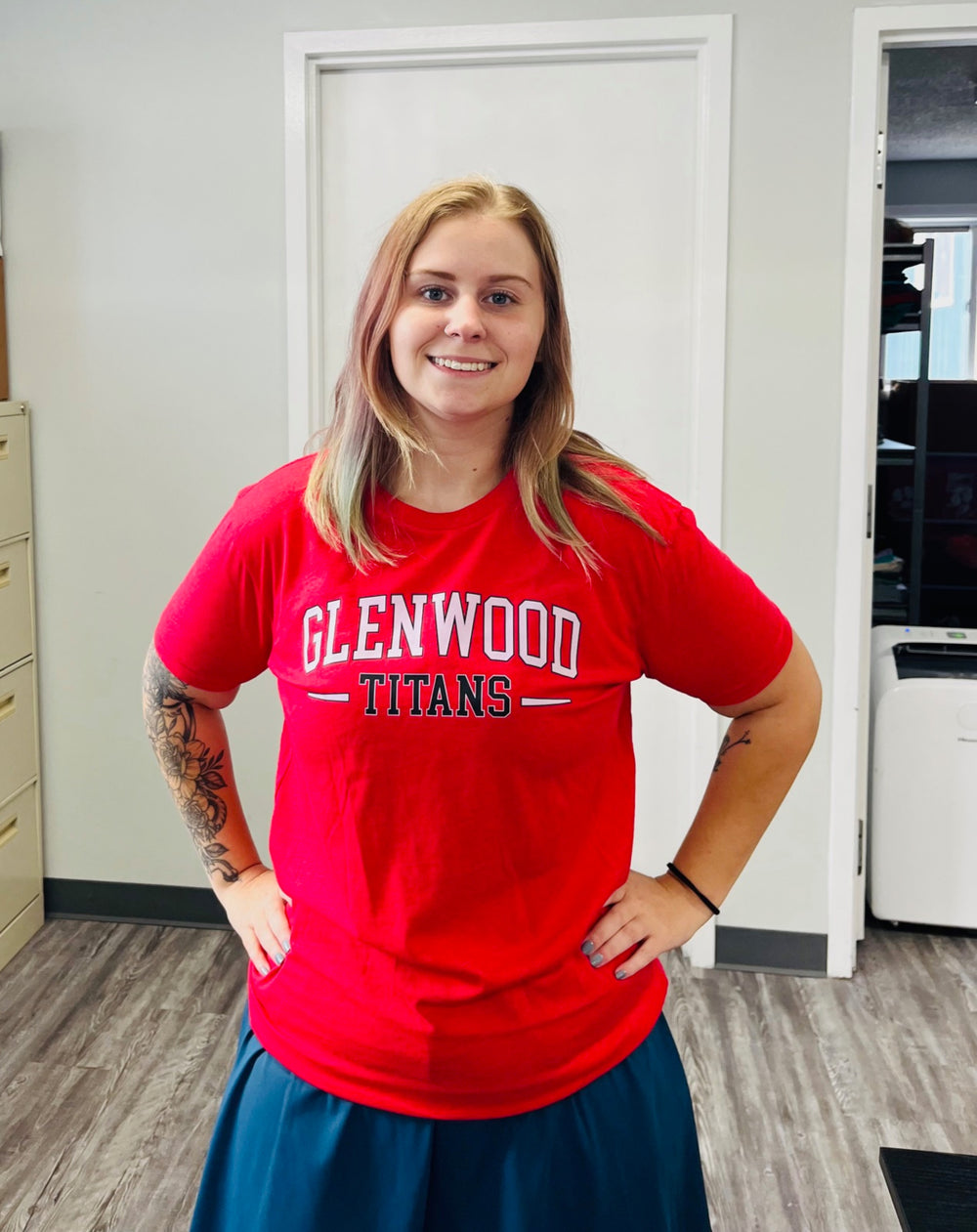 Glenwood Titans - Block Lettering image 0