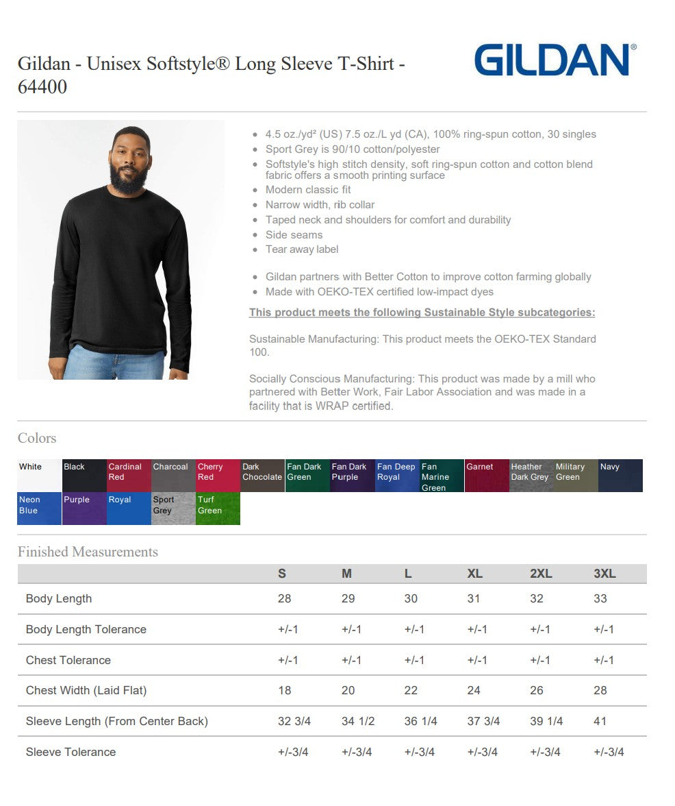 Stronger Long Sleeve Tshirt