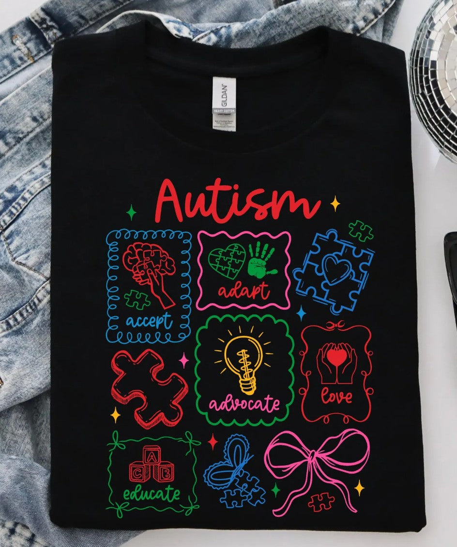 Autism Puzzles and Bows