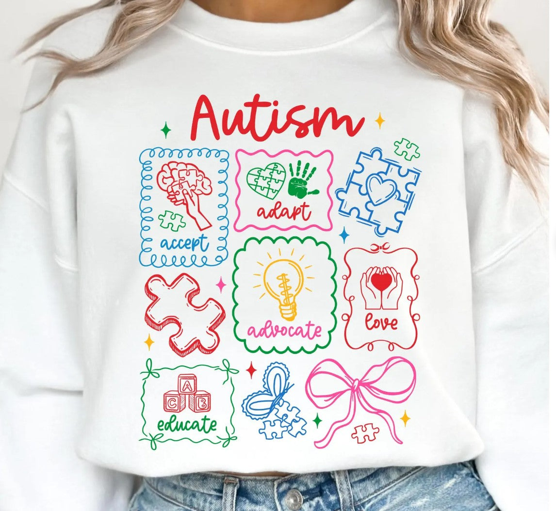 Autism Puzzles and Bows