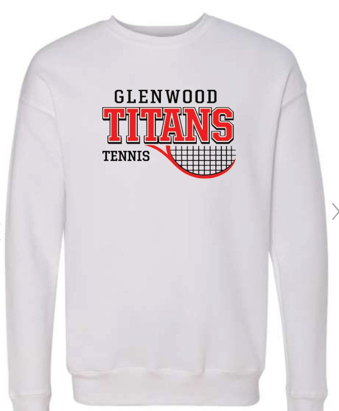 Tennis Logo 4 - CREWNECK Sweatshirts