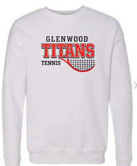 Tennis Logo 4 - CREWNECK Sweatshirts
