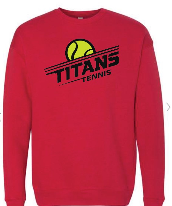 Tennis Logo 2 - Crewneck Sweatshirt