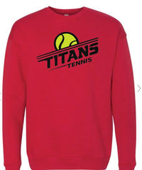 Tennis Logo 2 - Crewneck Sweatshirt