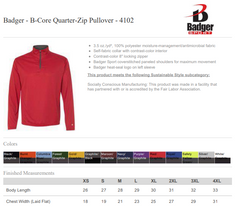 Team Owen - Quarter Zip DriFit