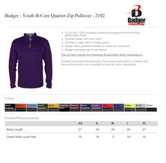 Volleyball Red Quarter Zip DriFit