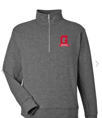 GHS Tennis - Fleece Quarter Zip Up