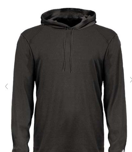BRVS SZN Hooded Dri Fit Long Sleeve Tshirt