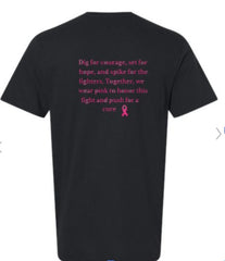 BLACK pink out Tshirt