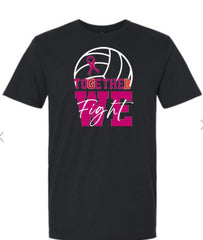 BLACK pink out Tshirt