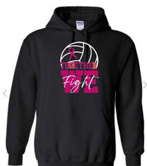 BLACK Pink out Hoodie Sweatshirt