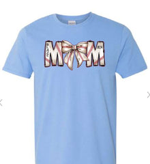 Baseball Mom Bow