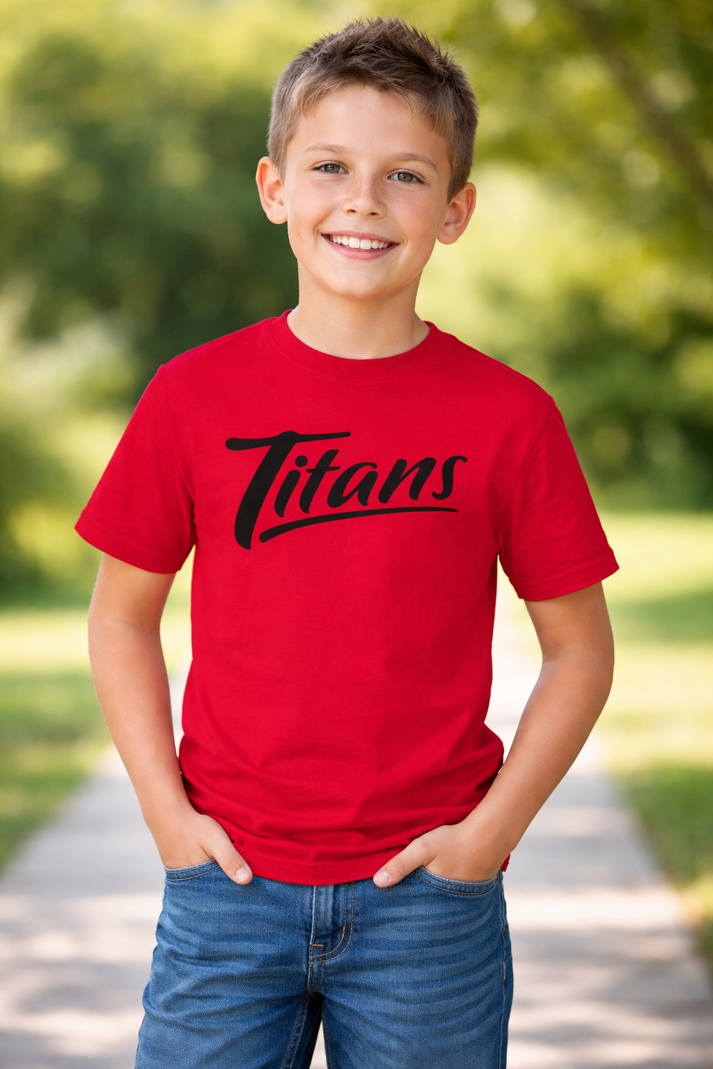 Titans Simple Black Logo
