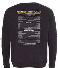Spotlight on Ice - CREWneck sweatshirt