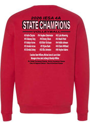 GMS Volleyball State Champions - Crewneck Sweatshirt