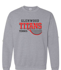Tennis Logo 4 - CREWNECK Sweatshirts