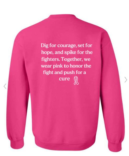 GMS Pink out Crewneck Sweatshirt