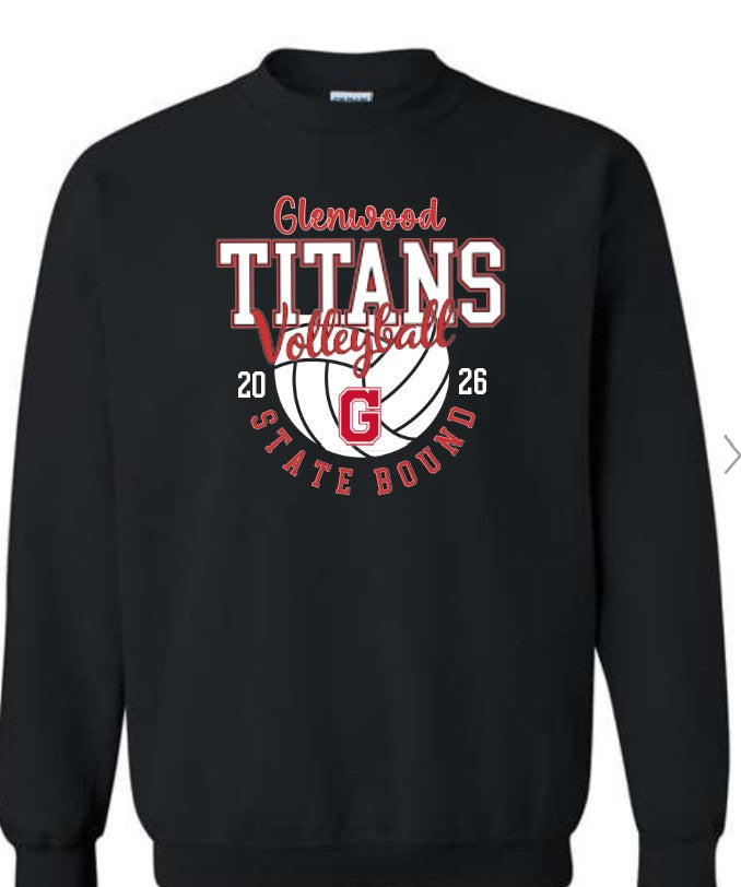 GMS 8th Grade Vball State Bound CREWNECK sweatshirt