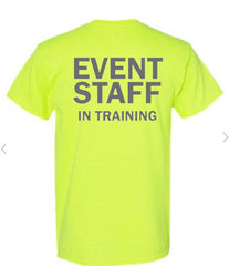 Event Staff in Training Tshirt