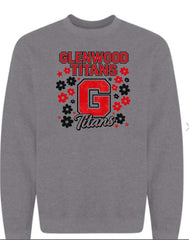 Titan Flowers Graphite Grey