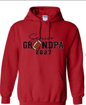 Senior Football Hoodie
