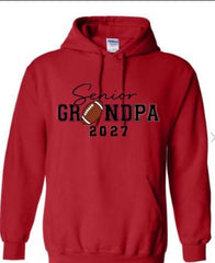 Senior Football Hoodie