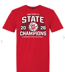 GMS Volleyball State Champions - Tshirt