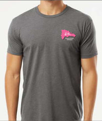 KMCC Mission Trip Tshirt - Heather Heavy Metal Grey