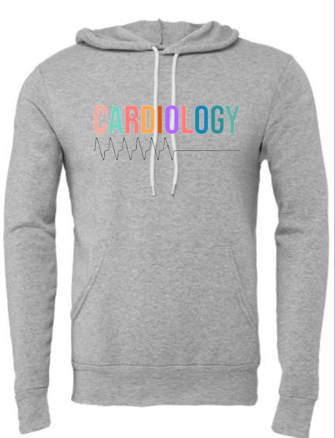 Cardiology Heartbeat Line - HOODIE