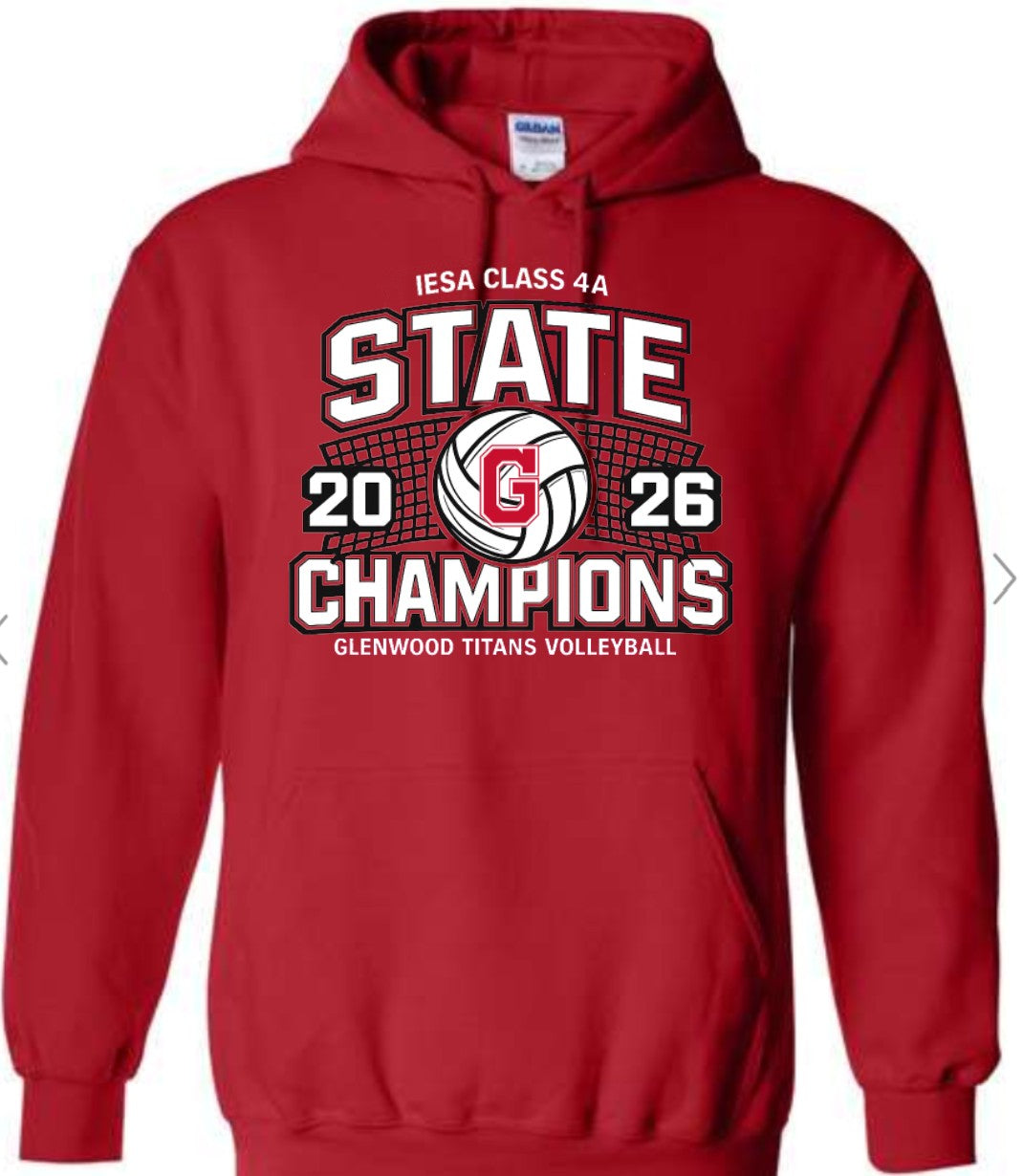 GMS Volleyball State Champions - Hoodie