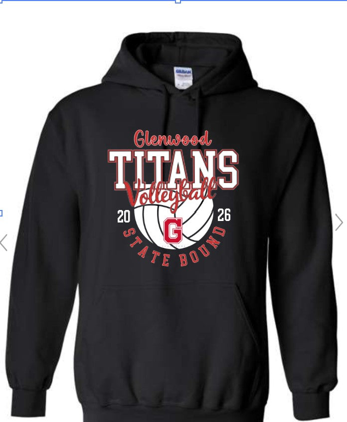 GMS 8th Grade Vball State Bound HOODIE