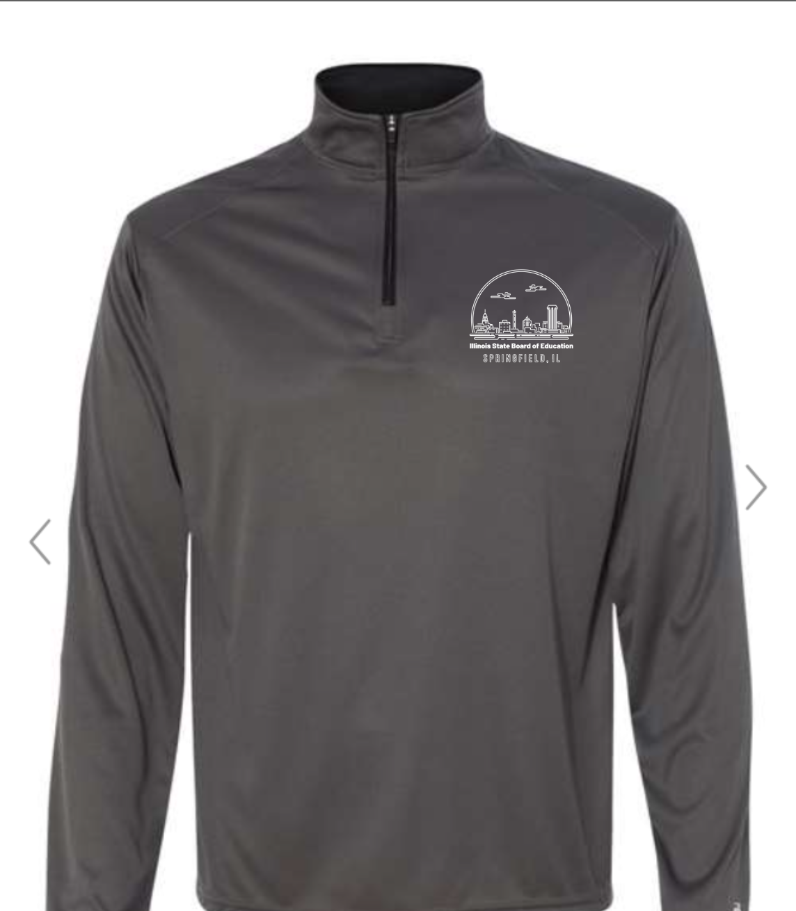 ISBE DriFit Quarter Zip - Badger Brand