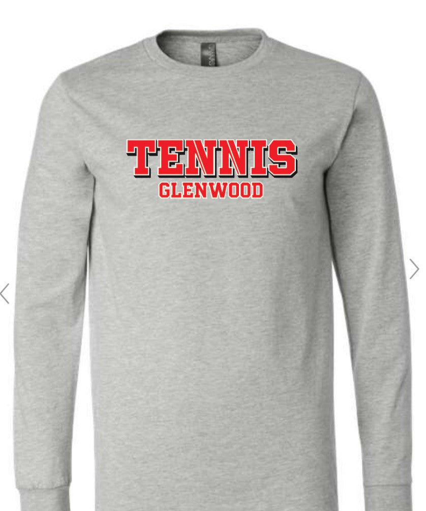 Tennis Logo 5 - LONG SLEEVE tshirt