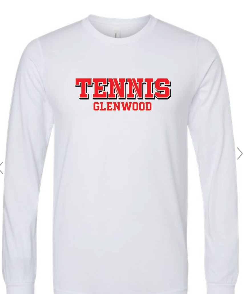Tennis Logo 5 - LONG SLEEVE tshirt