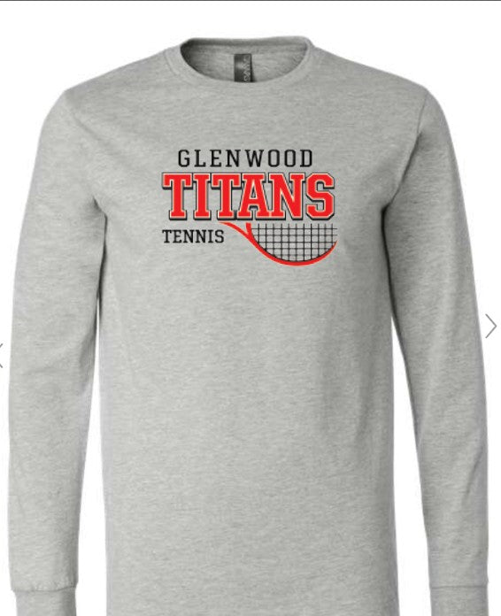 Tennis Logo 4 - LONG SLEEVE tshirt