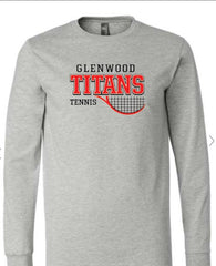 Tennis Logo 4 - LONG SLEEVE tshirt