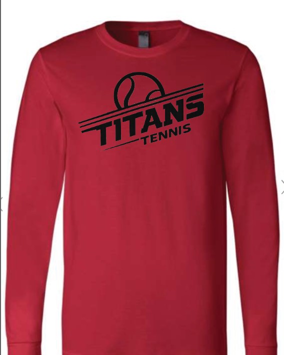 Tennis Logo 3 - LONG SLEEVE tshirt