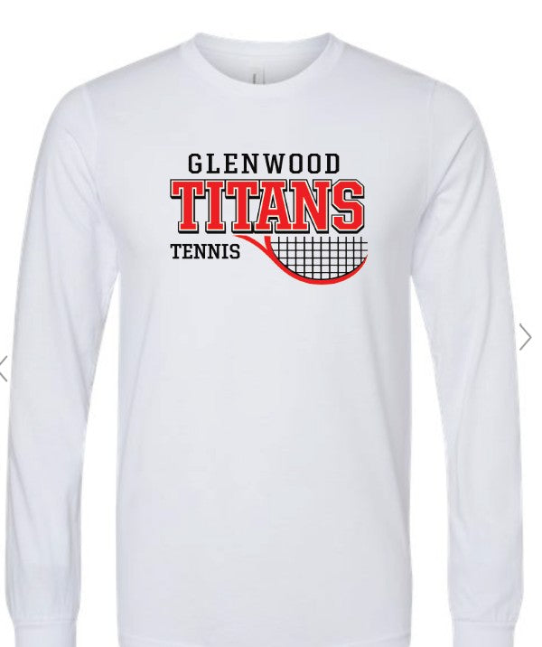 Tennis Logo 4 - LONG SLEEVE tshirt
