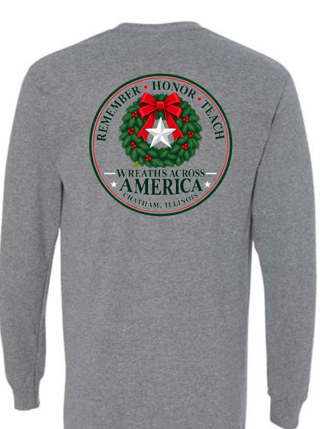 Wreaths Across America - Long Sleeve Tshirt