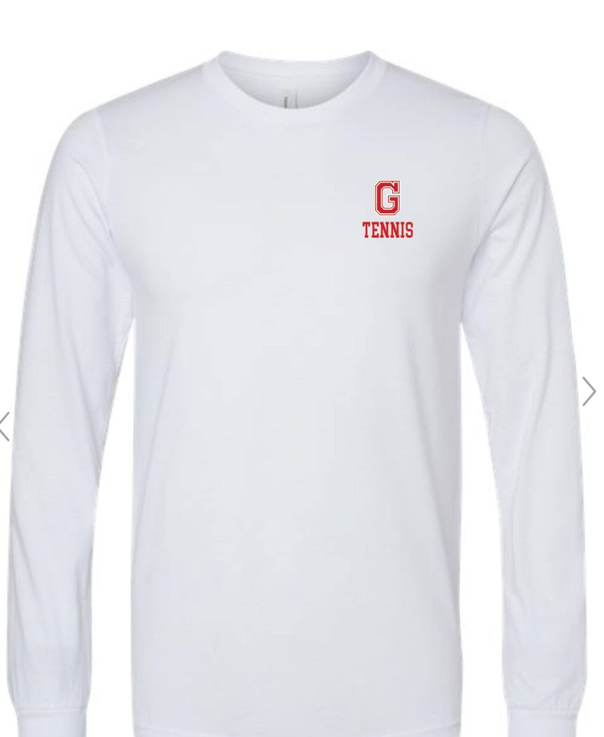 GHS Tennis Logo 7 - LONG SLEEVE tshirt