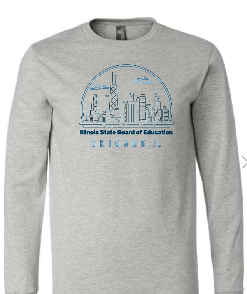 New ISBE large logo LONG SLEEVE tshirt